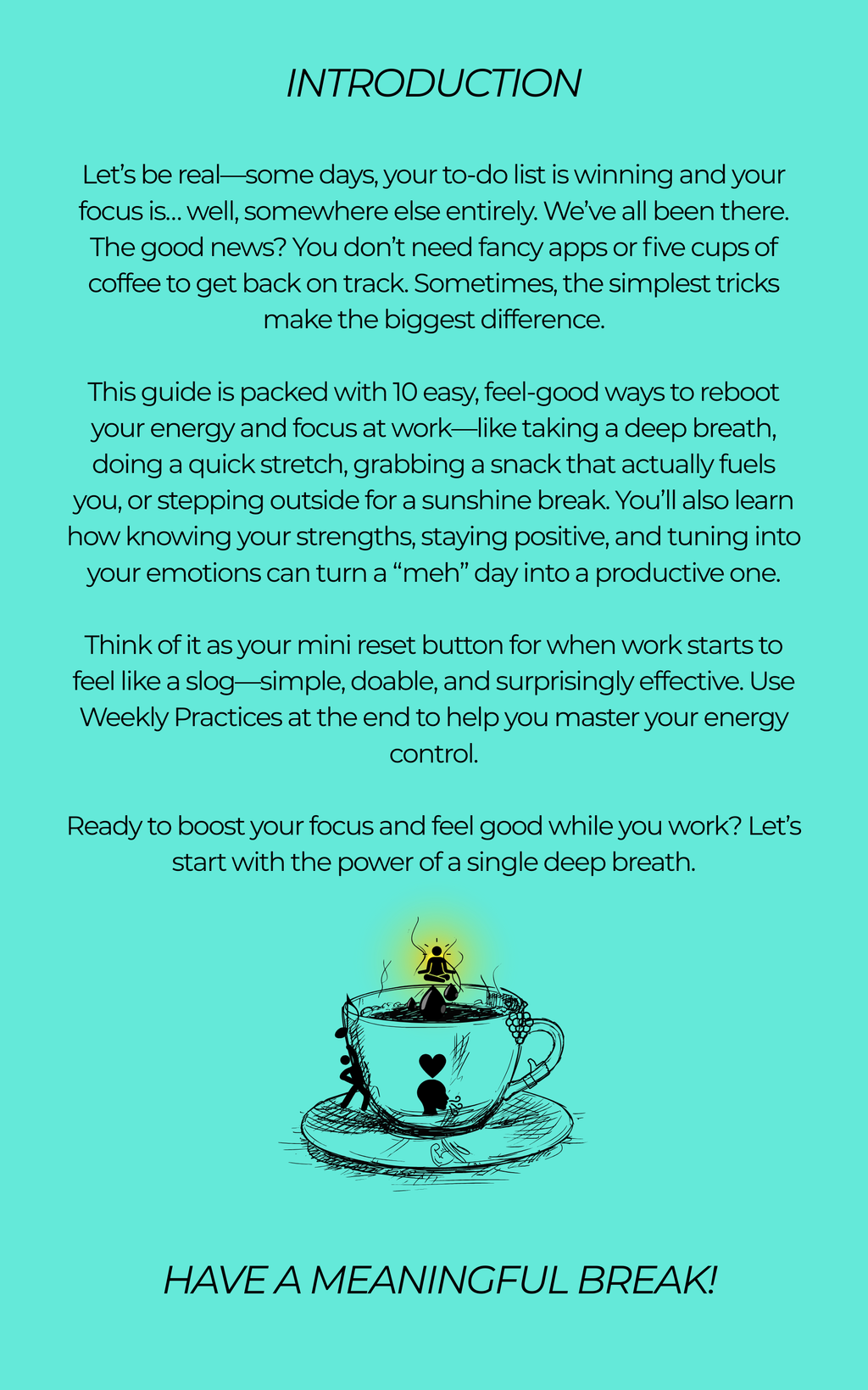 Productivity Memo – 10 WAYS TO BOOST YOUR PRODUCTIVITY