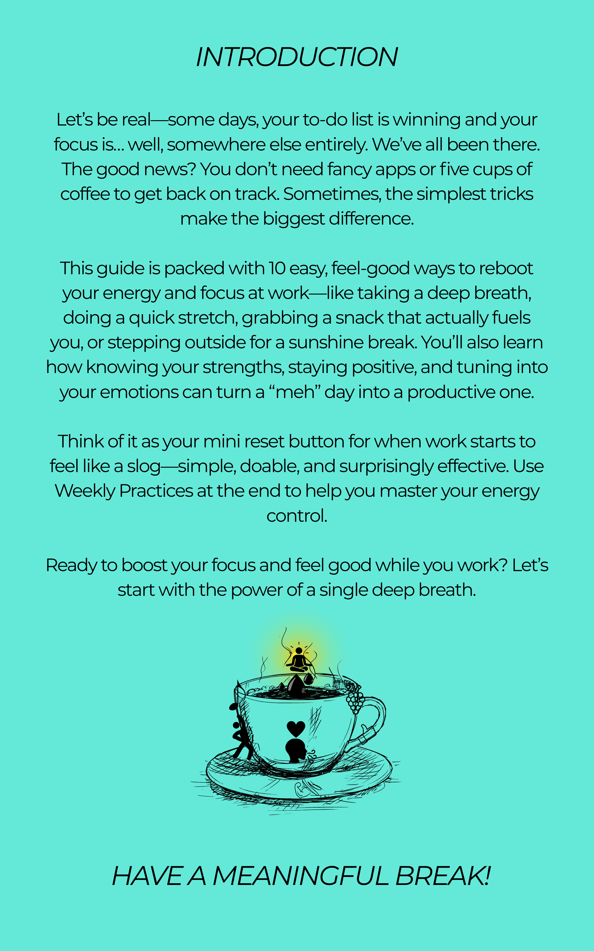 Productivity Memo – 10 WAYS TO BOOST YOUR PRODUCTIVITY