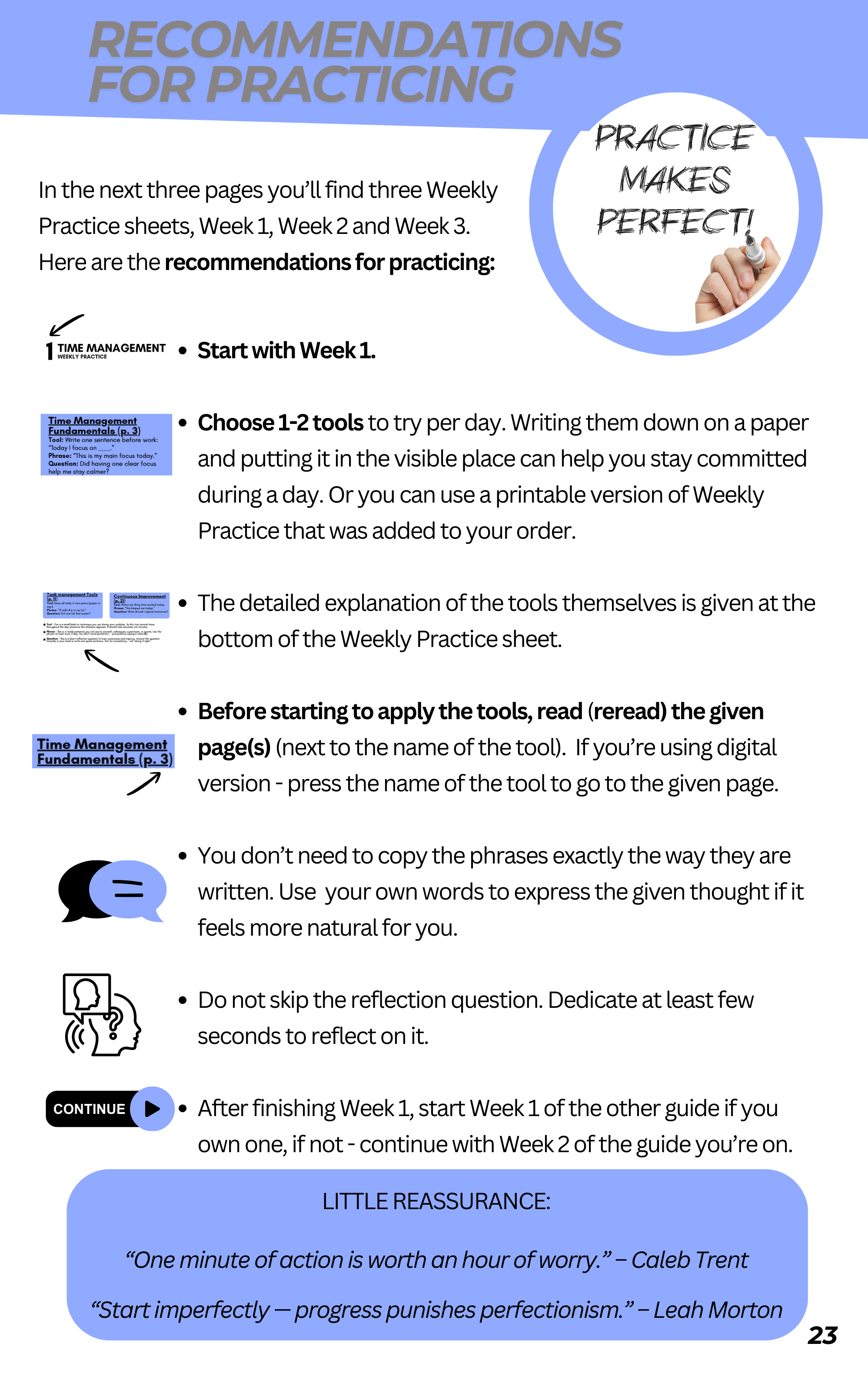 Time-Management Memo - 10 SKILLS FOR A WISE TIME-MANAGEMENT