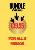 Get 5 memos for €19.95 only!